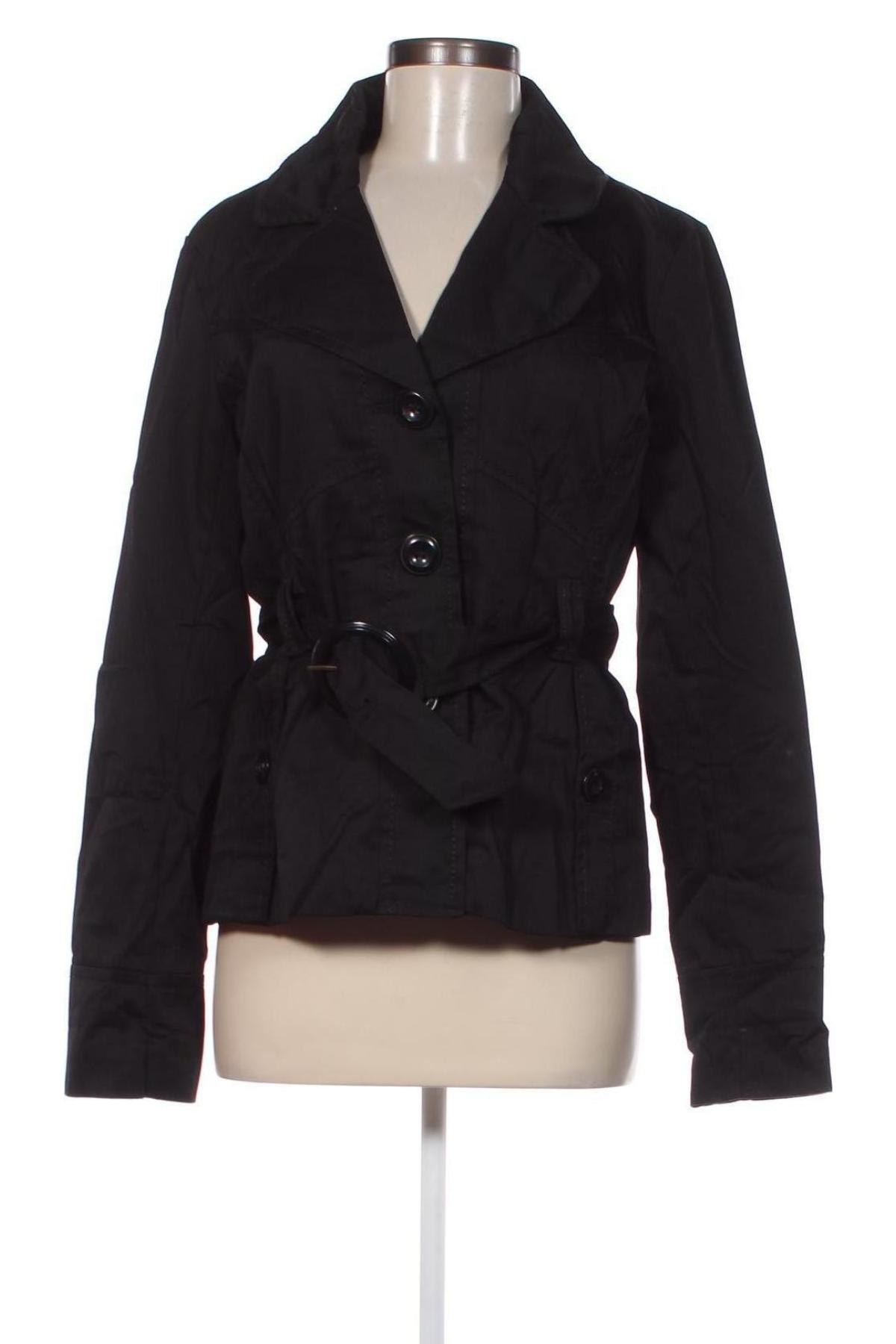 Damen Trench Coat Vero Moda, Größe L, Farbe Schwarz, Preis € 23,66