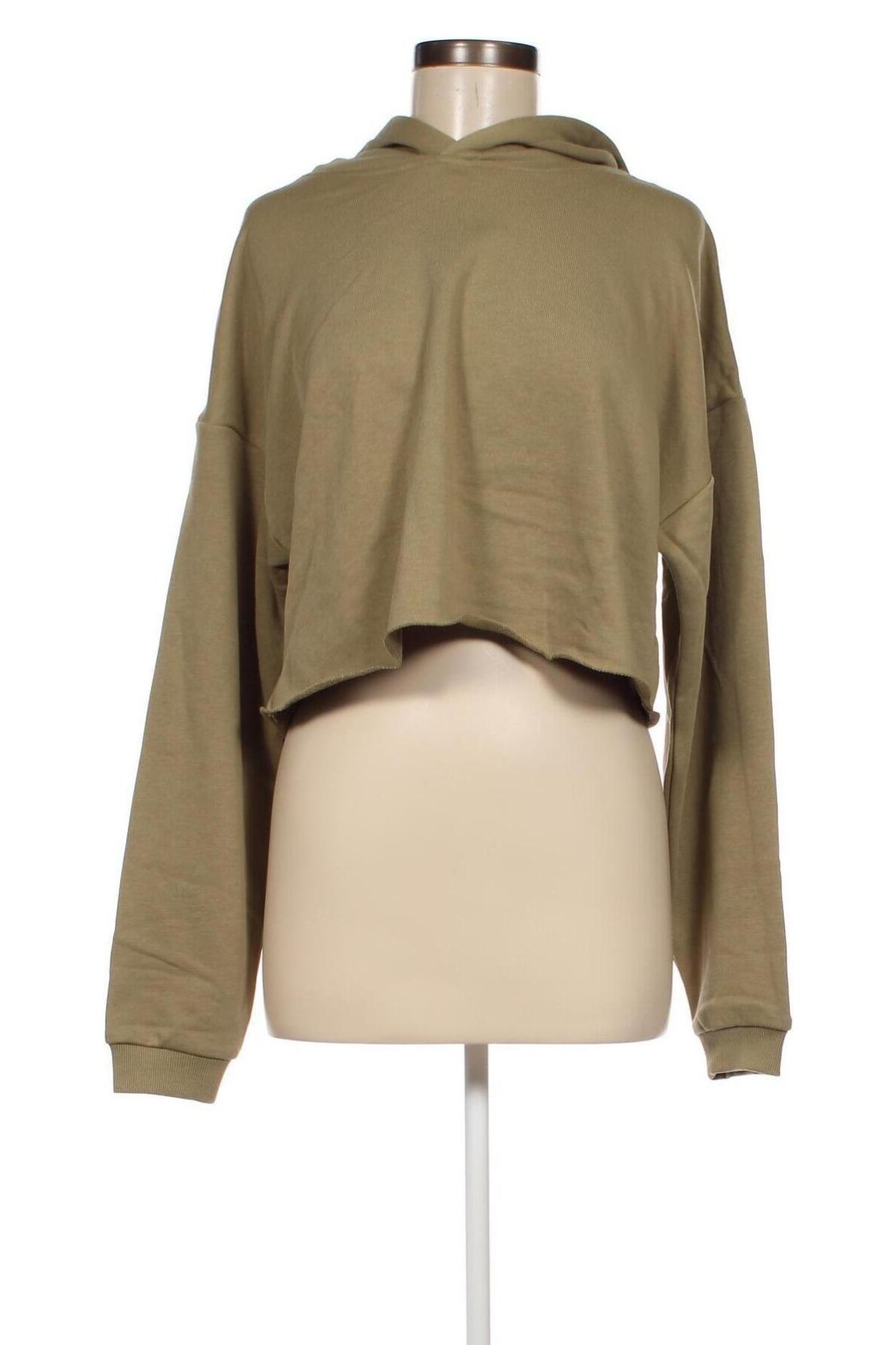 Γυναικείο φούτερ Urban Classics, Μέγεθος L, Χρώμα Πράσινο, Τιμή 5,61 €