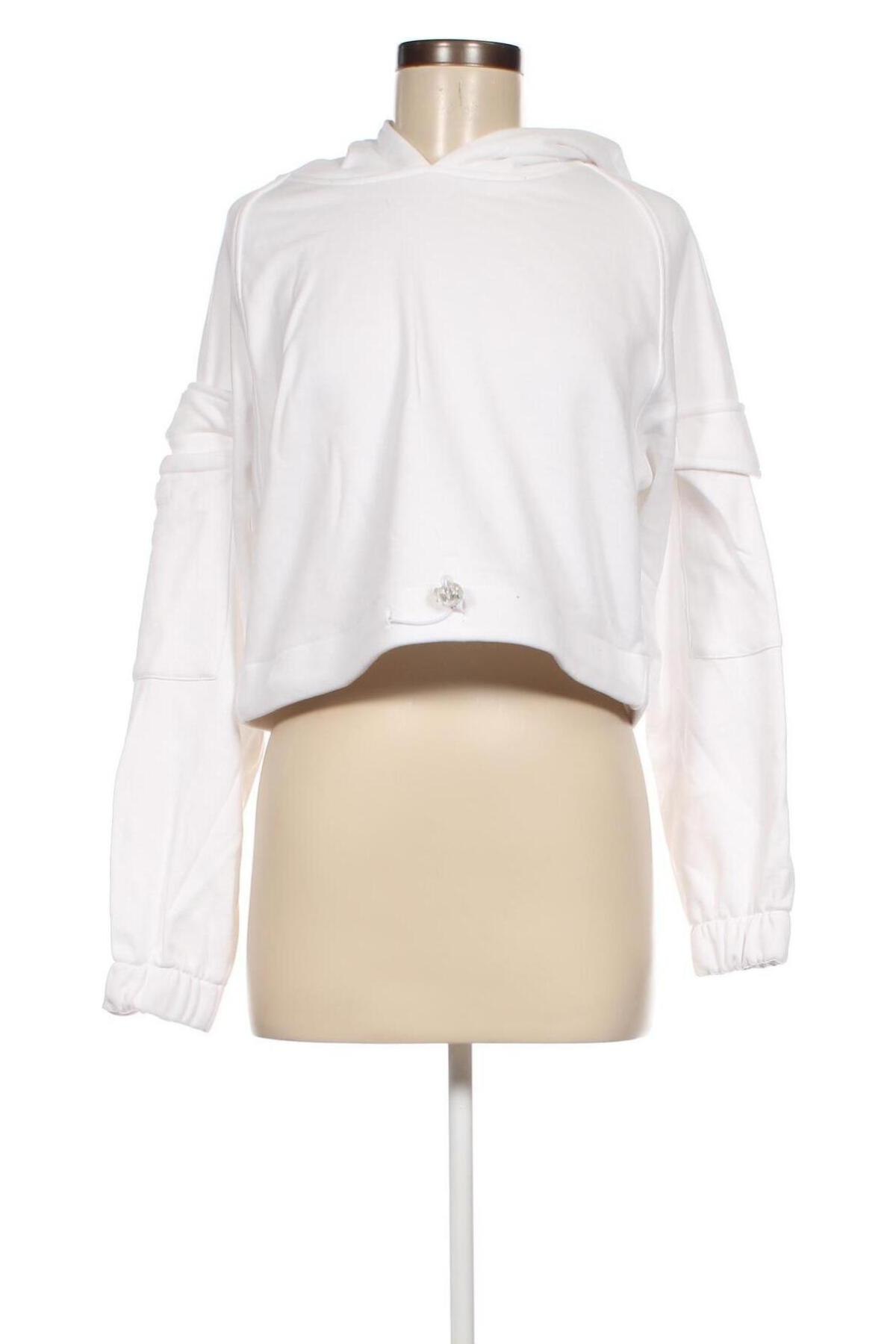 Γυναικείο φούτερ Urban Classics, Μέγεθος M, Χρώμα Λευκό, Τιμή 6,66 €
