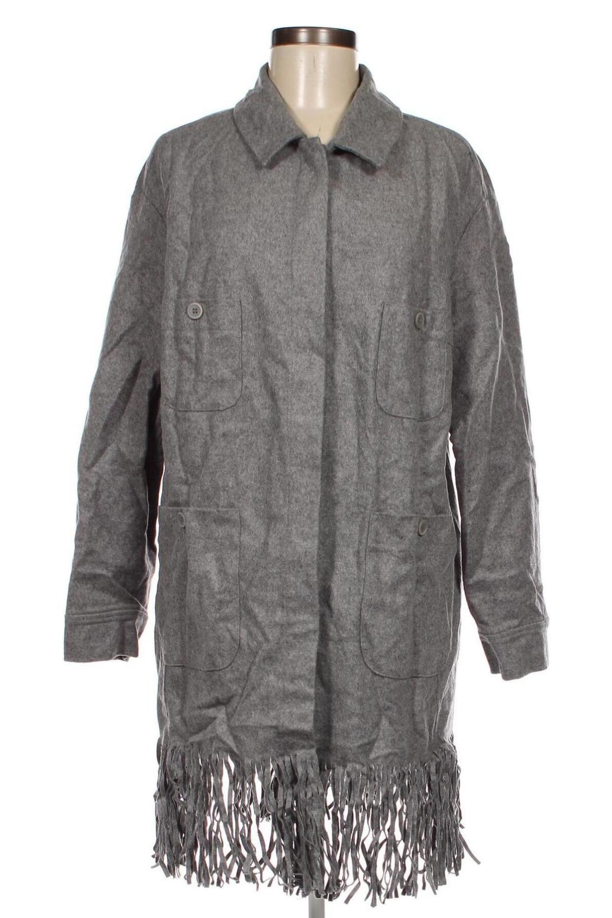 Γυναικείο παλτό Madeleine, Μέγεθος M, Χρώμα Γκρί, Τιμή 85,36 €