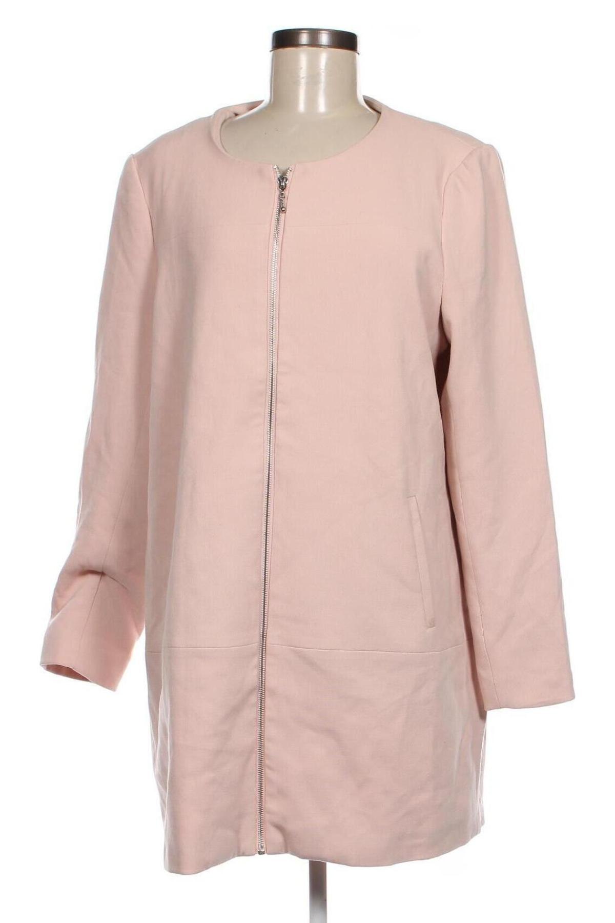 Дамско палто ONLY, Размер XL, Цвят Розов, Цена 95,00 лв.