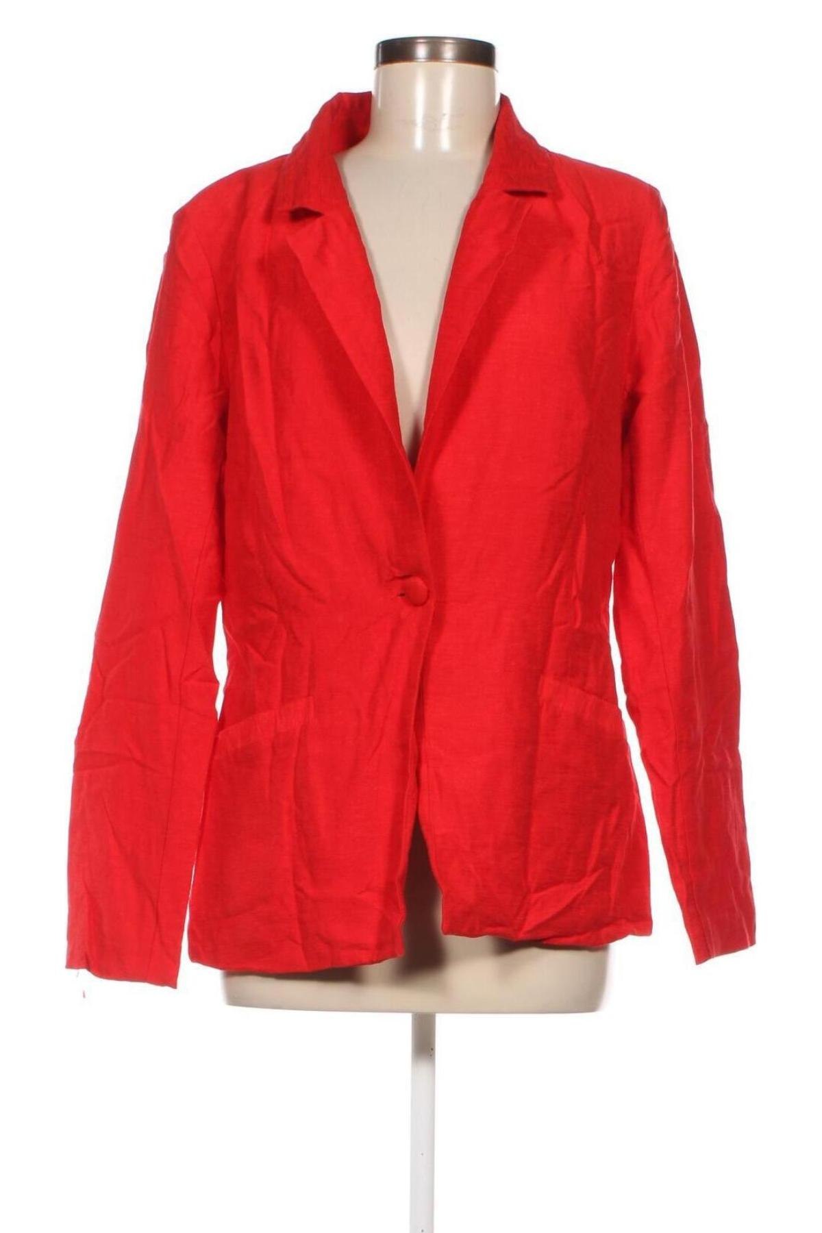 Γυναικείο σακάκι Atmos & Here, Μέγεθος M, Χρώμα Κόκκινο, Τιμή 26,60 €