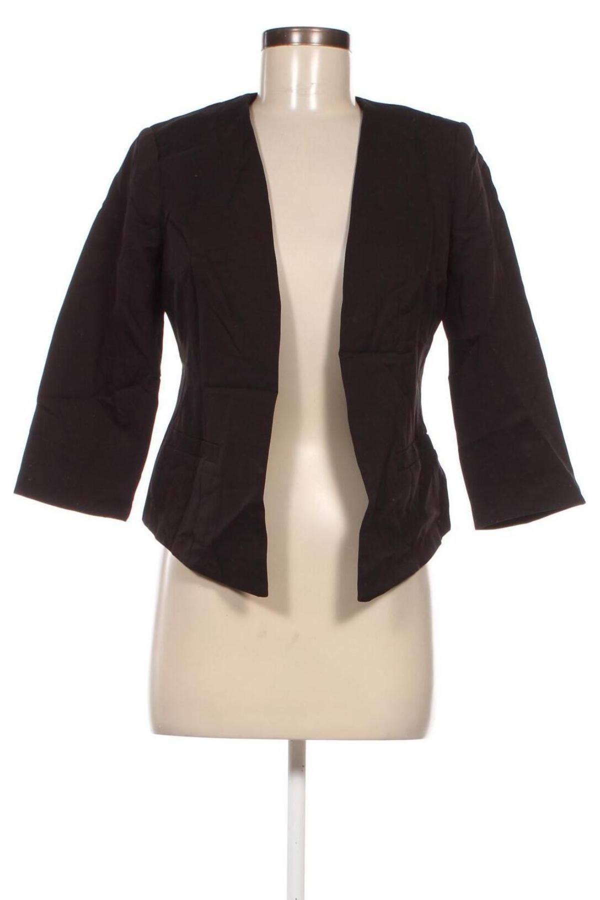 Γυναικείο σακάκι Faina, Μέγεθος S, Χρώμα Μαύρο, Τιμή 3,51 €