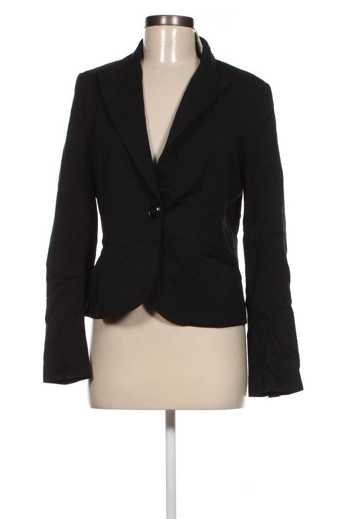 Γυναικείο σακάκι H&M, Μέγεθος M, Χρώμα Μαύρο, Τιμή 3,27 €