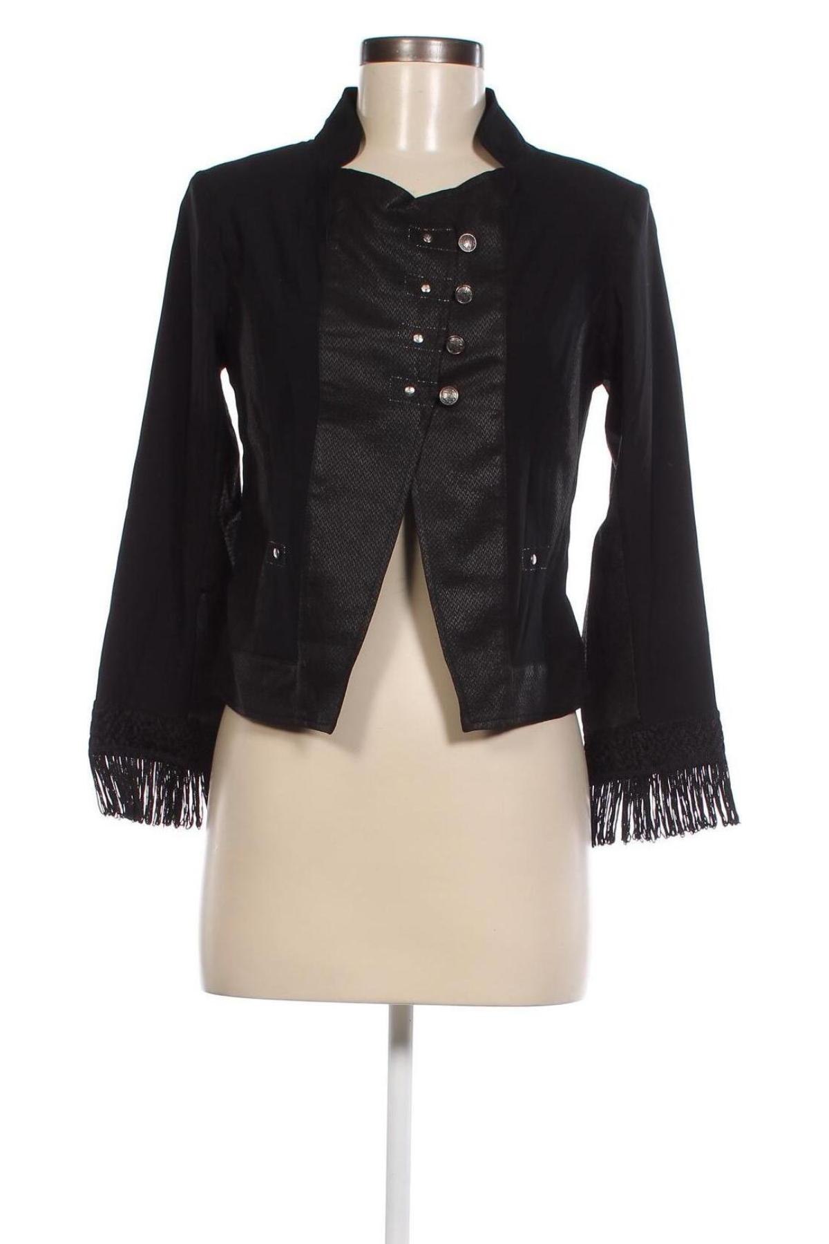 Γυναικείο σακάκι La Mode Est A Vous, Μέγεθος XS, Χρώμα Μαύρο, Τιμή 9,38 €