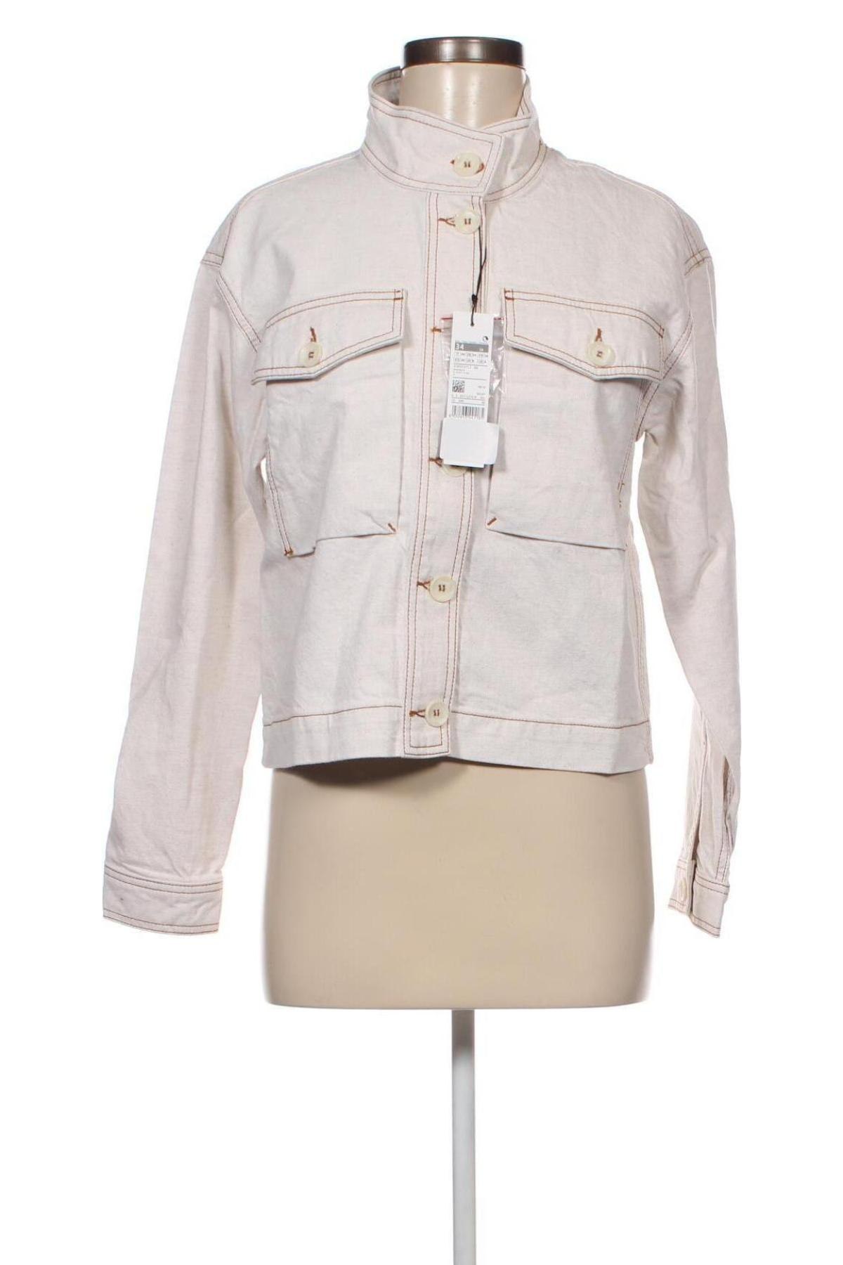 Damenjacke Sisley, Größe XS, Farbe Weiß, Preis € 12,09