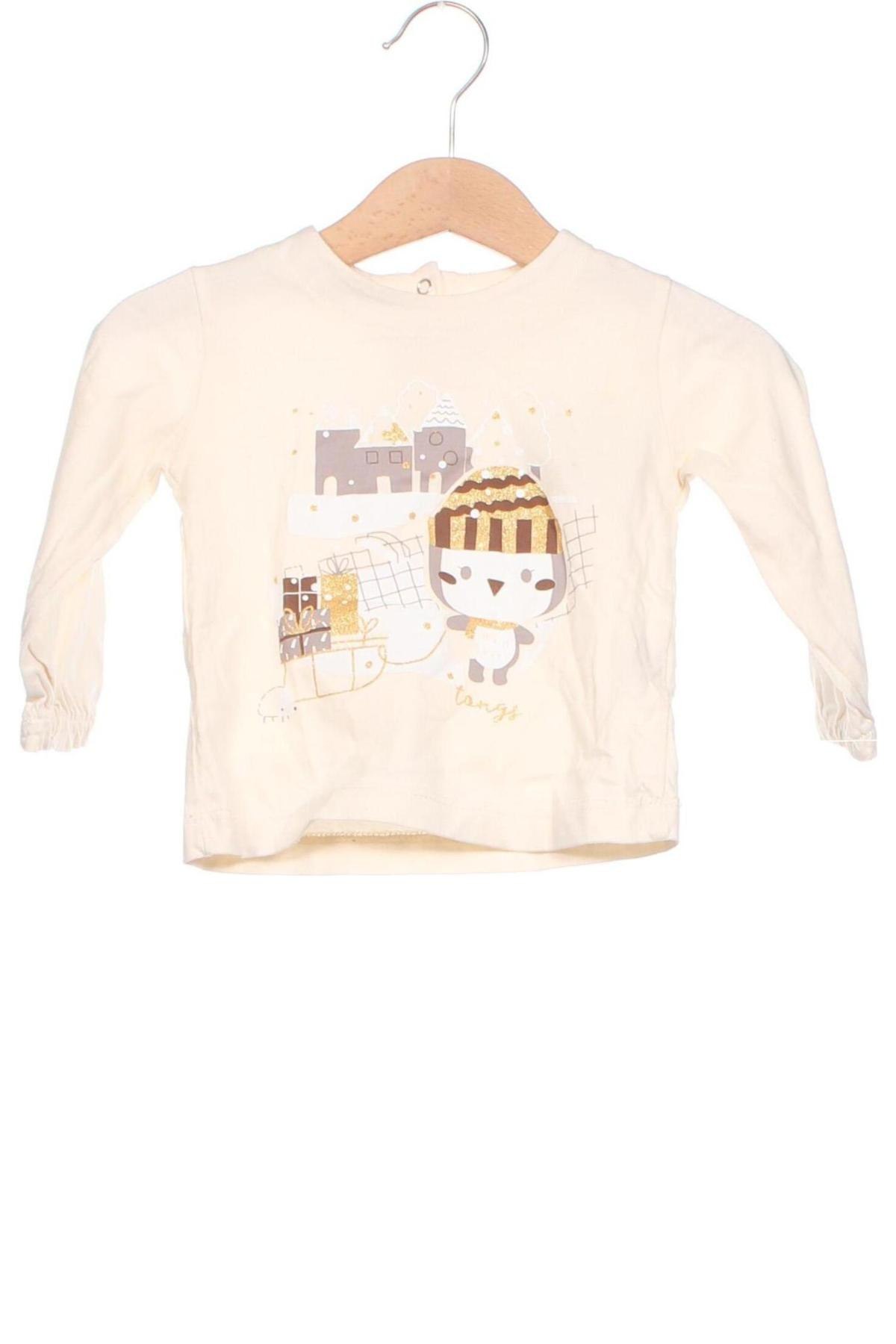 Παιδική μπλούζα, Μέγεθος 12-18m/ 80-86 εκ., Χρώμα  Μπέζ, Τιμή 9,21 €