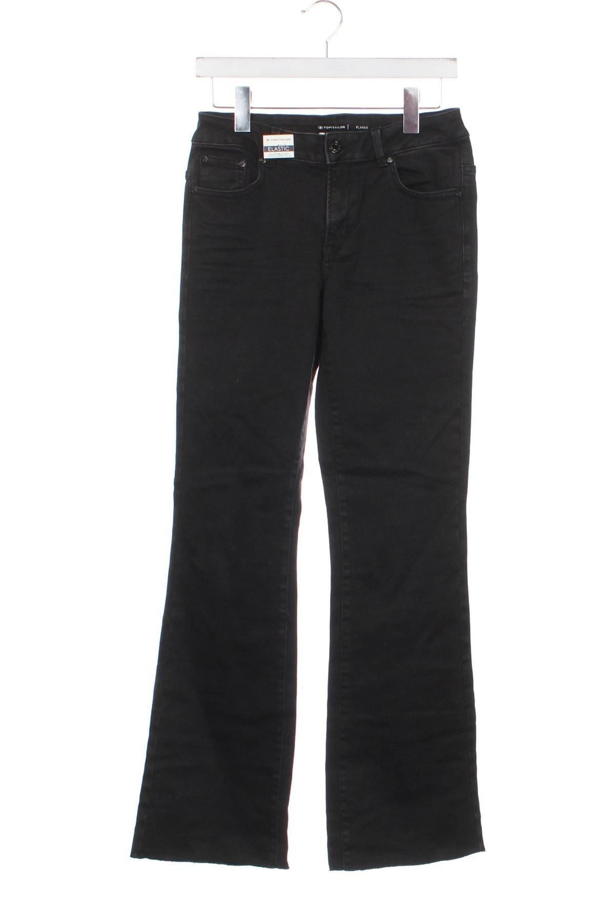 Dziecięce jeansy Tom Tailor, Rozmiar 15-18y/ 170-176 cm, Kolor Czarny, Cena 183,92 zł