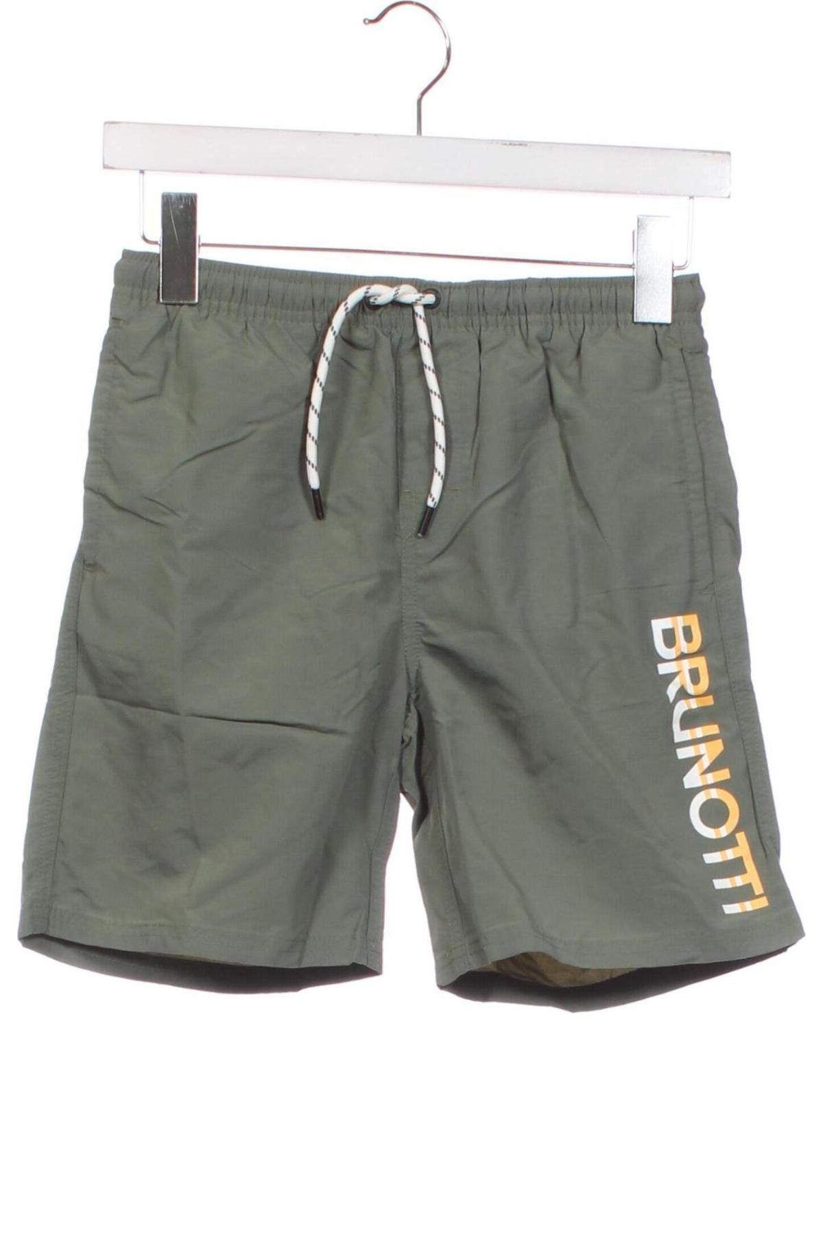 Pantaloni scurți pentru copii Brunotti, Mărime 12-13y/ 158-164 cm, Culoare Verde, Preț 181,58 Lei