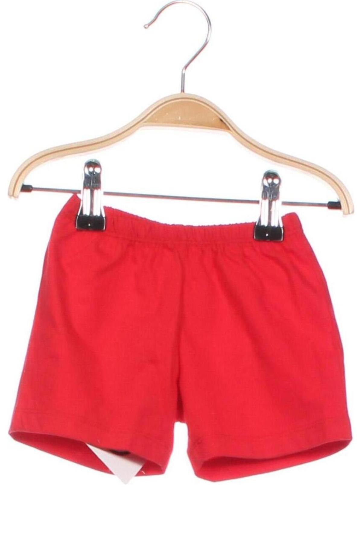 Παιδικό κοντό παντελόνι Tutto Piccolo, Μέγεθος 1-2m/ 50-56 εκ., Χρώμα Κόκκινο, Τιμή 28,87 €