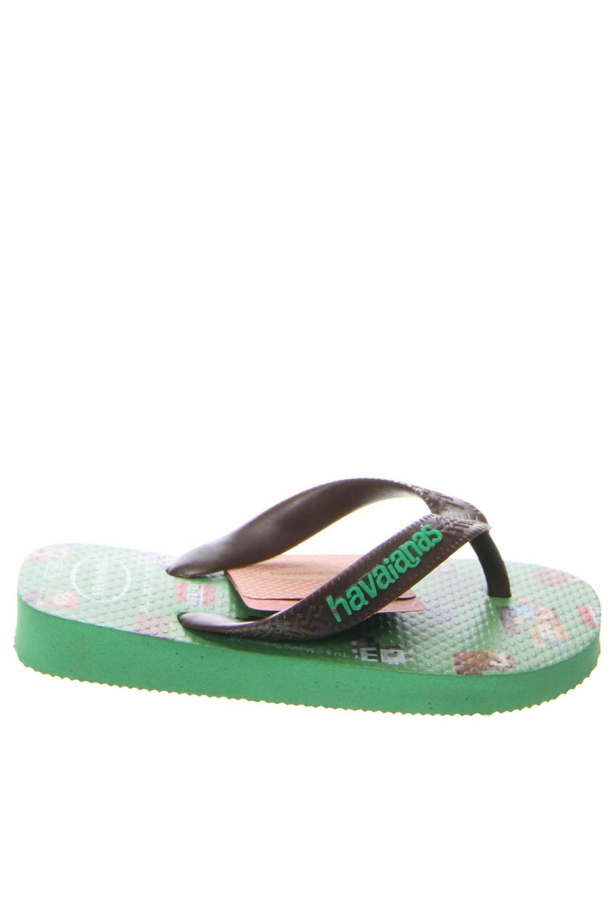 Детски обувки Havaianas, Размер 27, Цвят Зелен, Цена 29,00 лв.