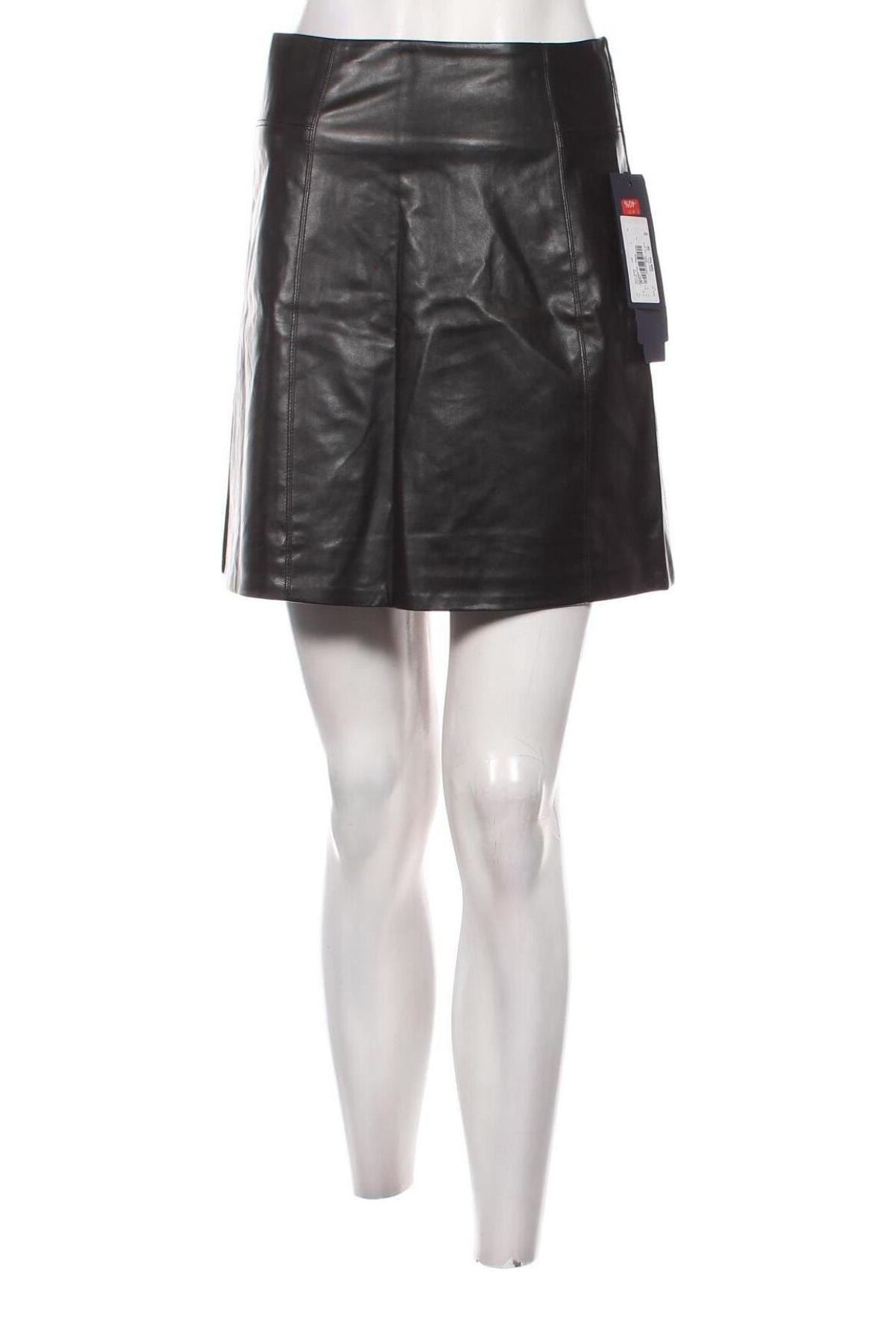 Kožená sukňa  Armani Jeans, Veľkosť M, Farba Čierna, Cena  120,62 €