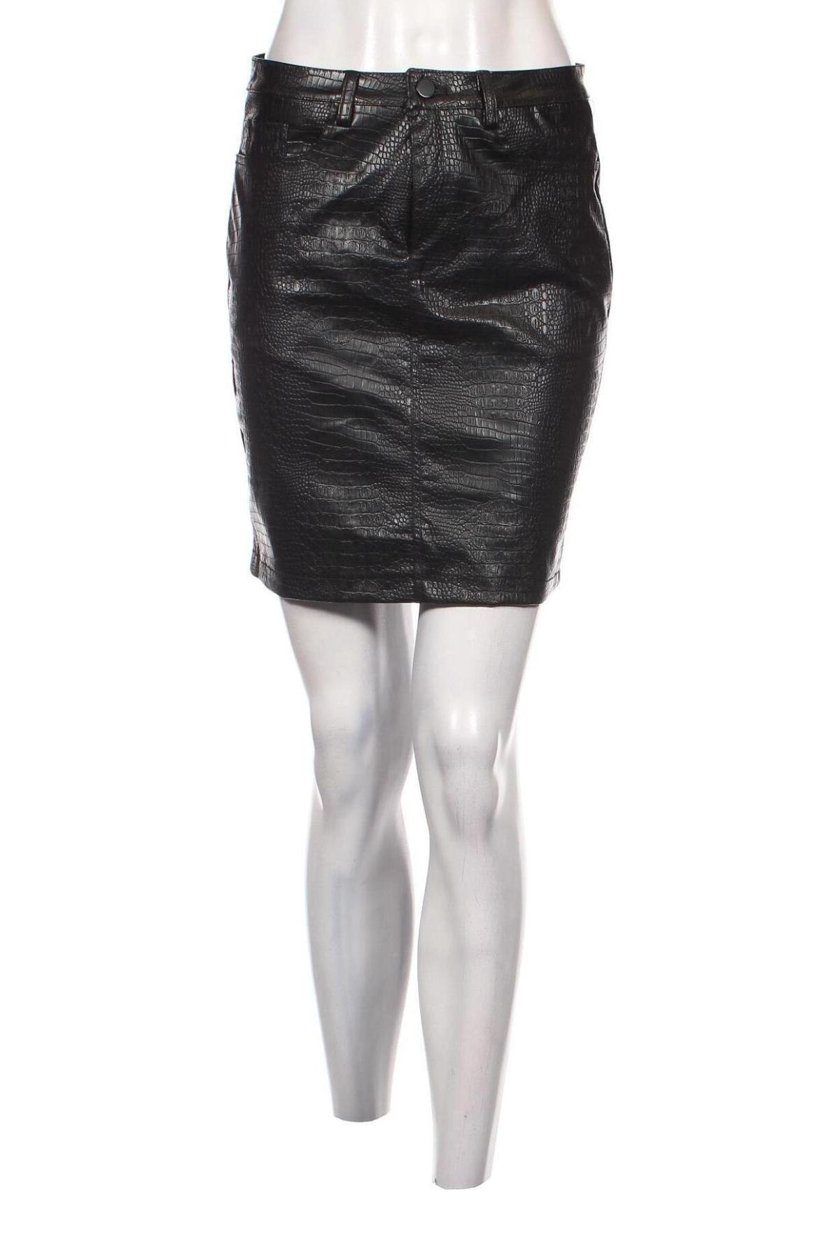 Δερμάτινη φούστα Esqualo, Μέγεθος XS, Χρώμα Μαύρο, Τιμή 5,83 €
