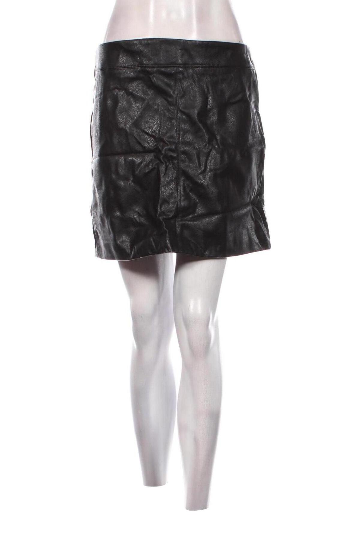 Kožená sukně  H&M Divided, Velikost M, Barva Černá, Cena  462,00 Kč