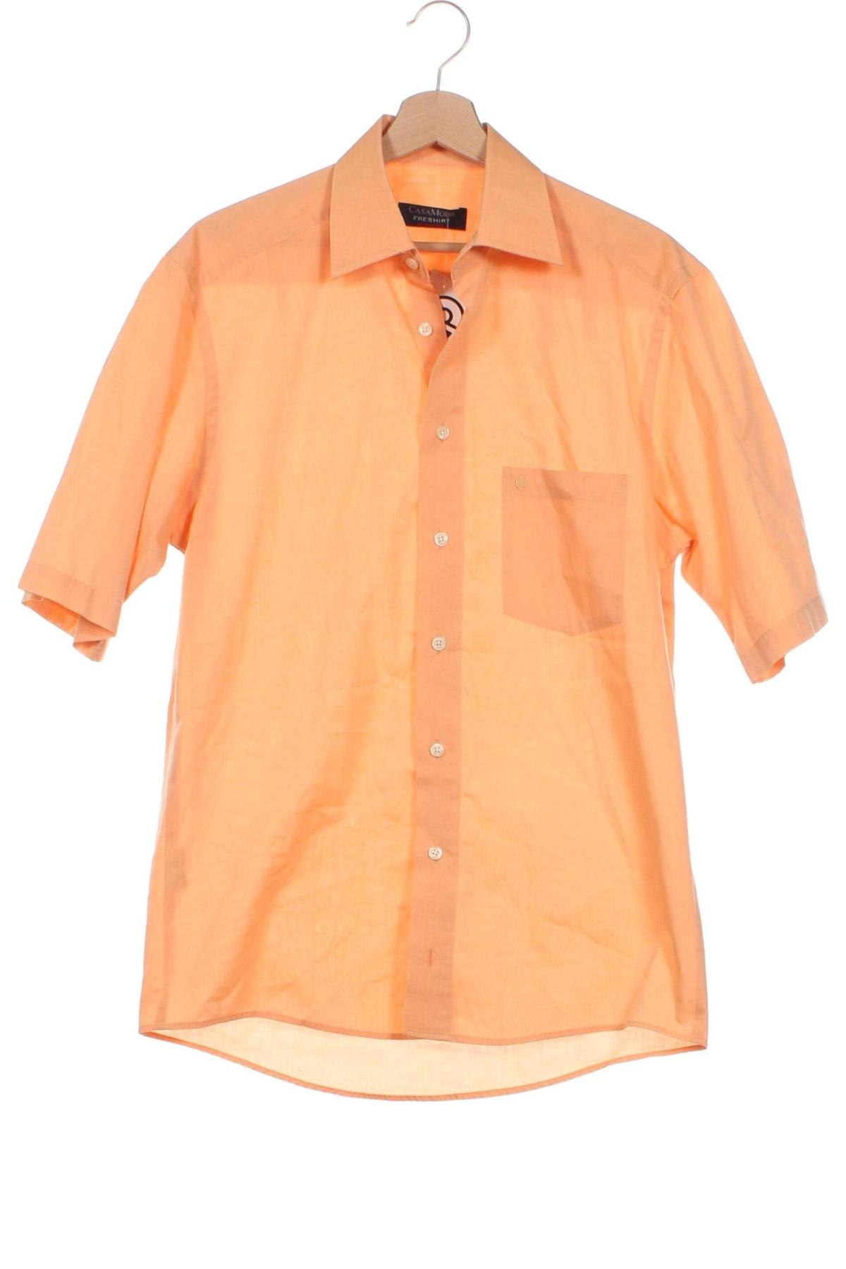Мъжка риза Casa Moda, Размер S, Цвят Оранжев, Цена 5,10 лв.