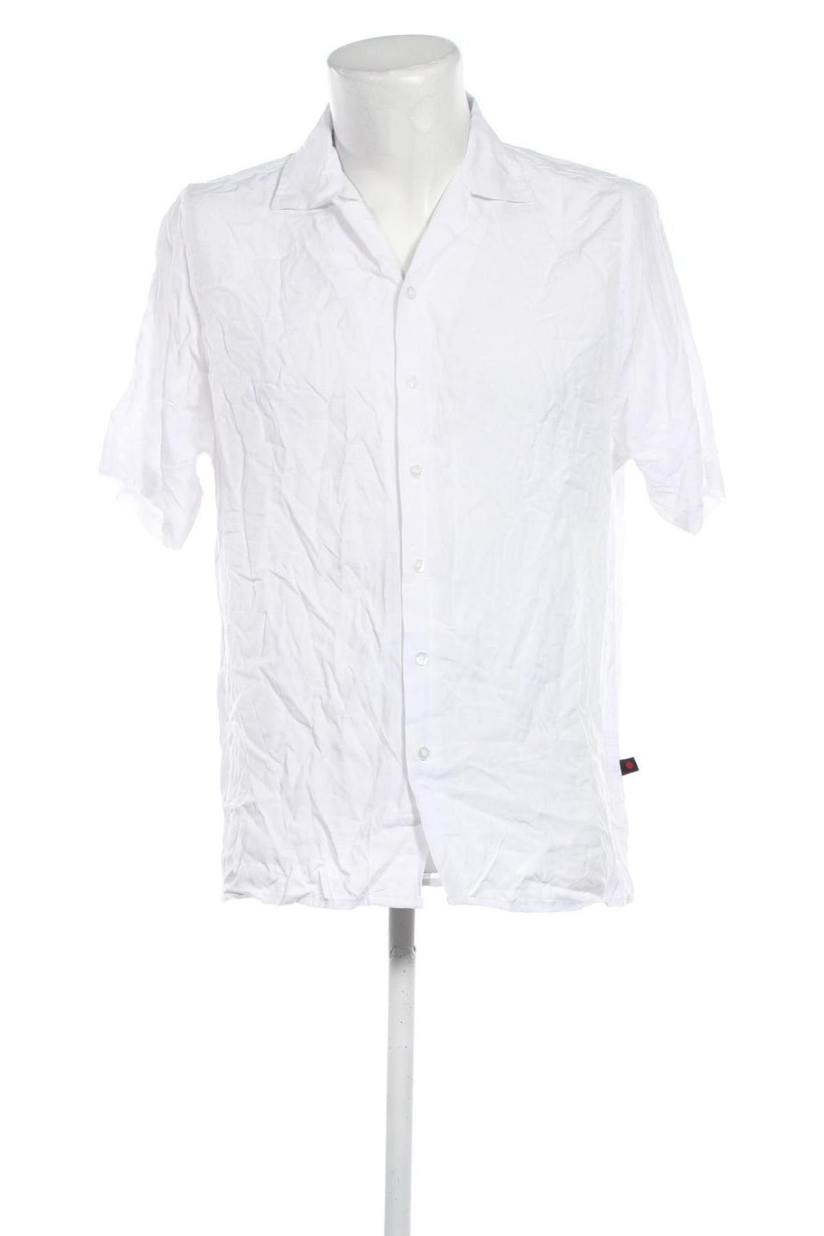 Ανδρικό πουκάμισο Denim Project, Μέγεθος L, Χρώμα Λευκό, Τιμή 11,13 €
