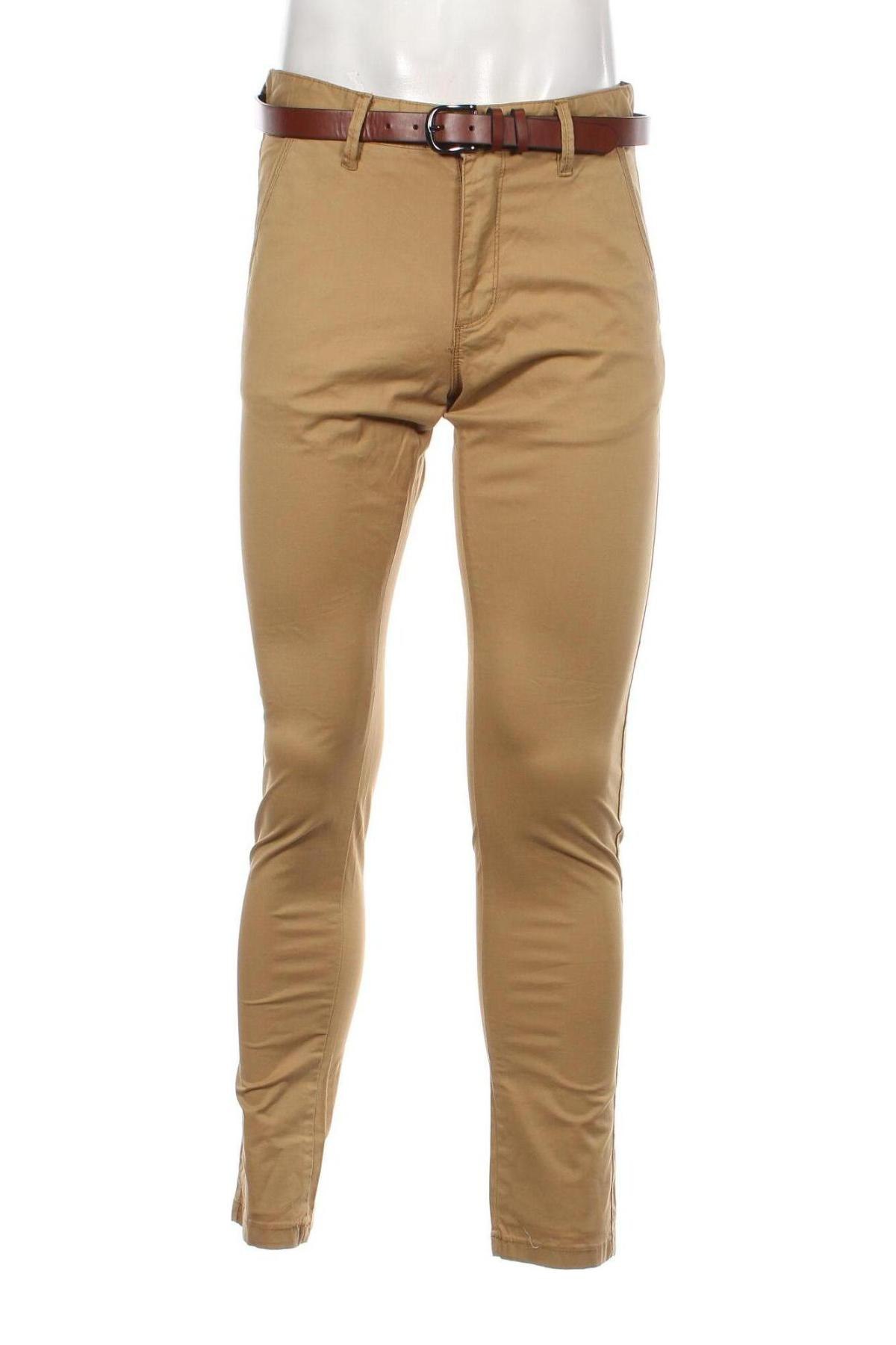 Pantaloni de bărbați Indicode, Mărime M, Culoare Bej, Preț 286,18 Lei