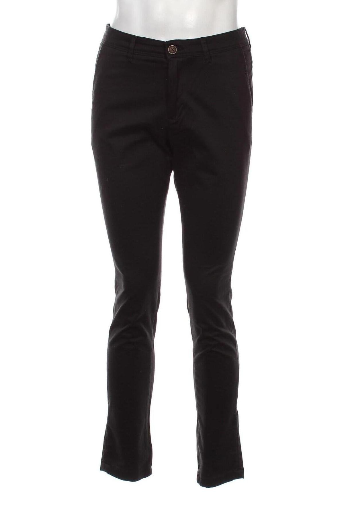 Мъжки панталон Jack & Jones, Размер M, Цвят Черен, Цена 13,12 лв.