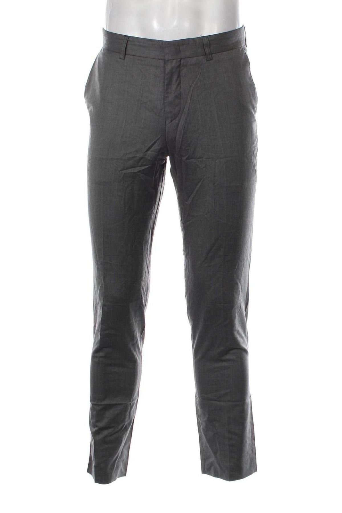 Pantaloni de bărbați Monton, Mărime M, Culoare Gri, Preț 95,39 Lei