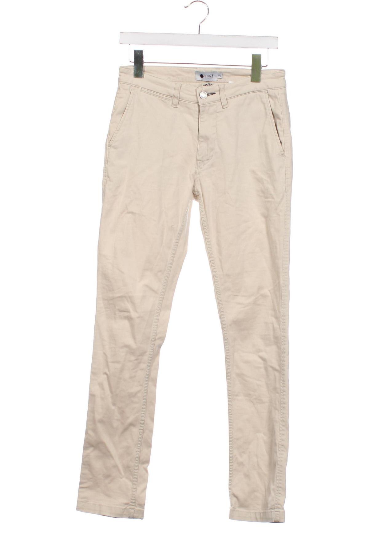 Мъжки панталон NN07, Размер S, Цвят Бежов, Цена 68,00 лв.