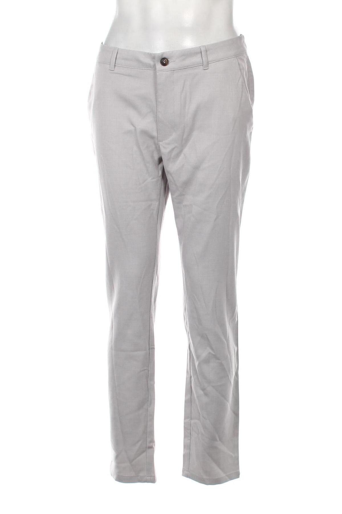 Мъжки панталон Pier One, Размер M, Цвят Сив, Цена 13,80 лв.