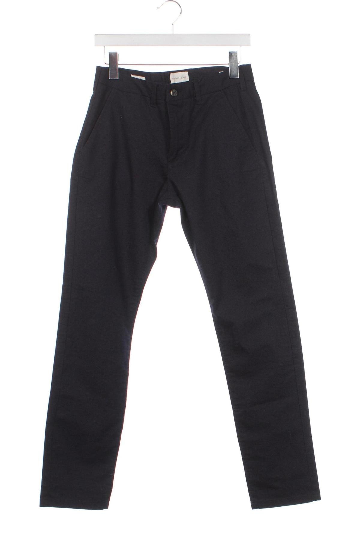Pantaloni de bărbați Sondag & Sons, Mărime S, Culoare Albastru, Preț 24,21 Lei