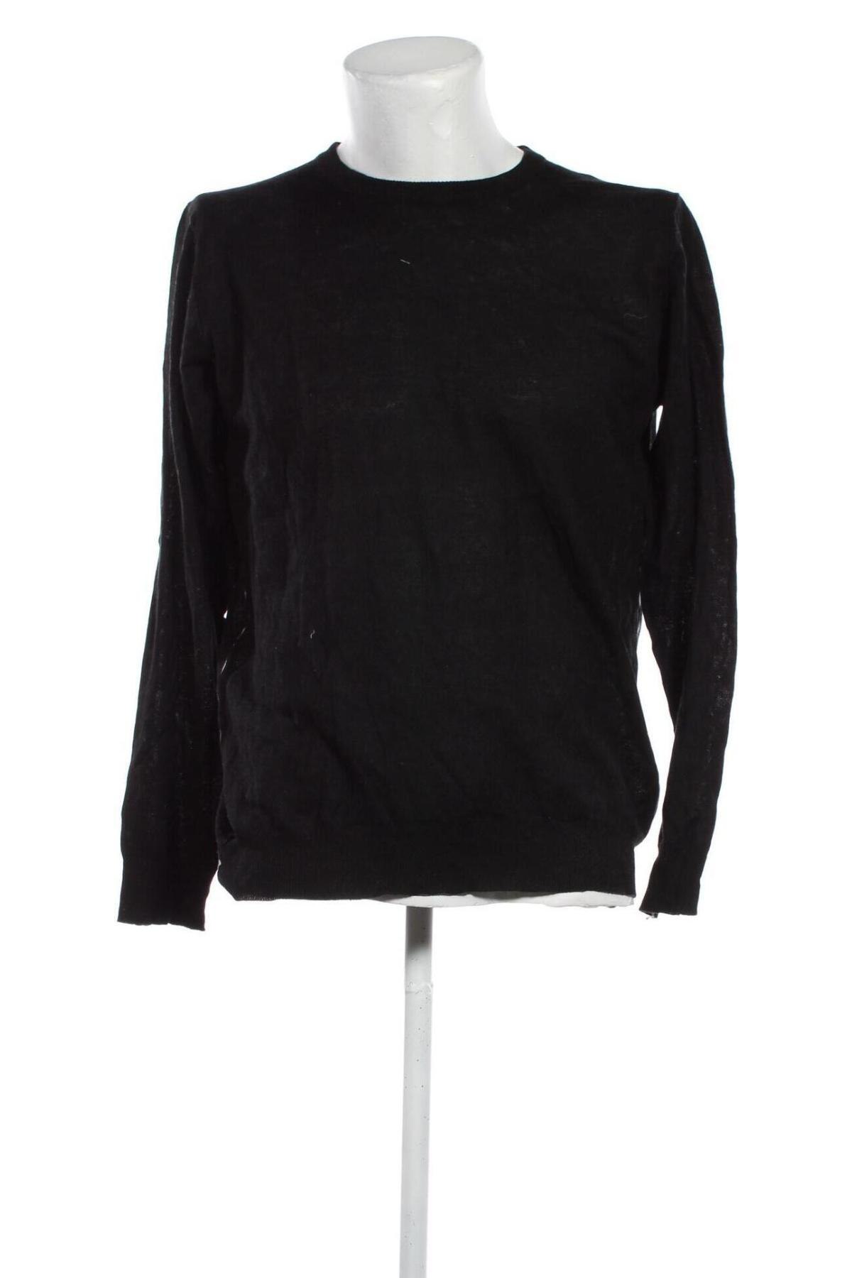 Ανδρικό πουλόβερ, Μέγεθος M, Χρώμα Μαύρο, Τιμή 5,93 €