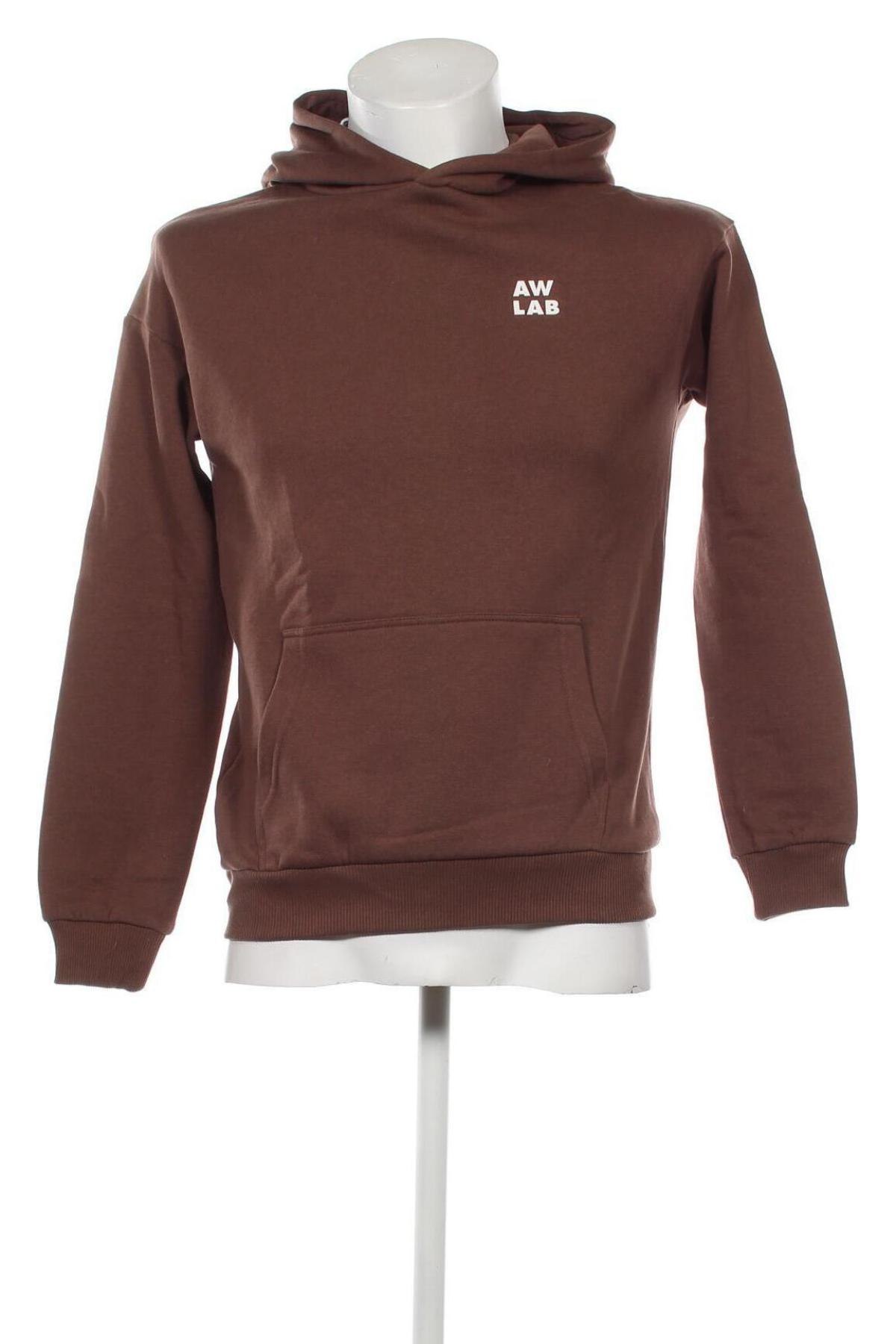 Herren Sweatshirt AW LAB, Größe XS, Farbe Braun, Preis 5,22 €