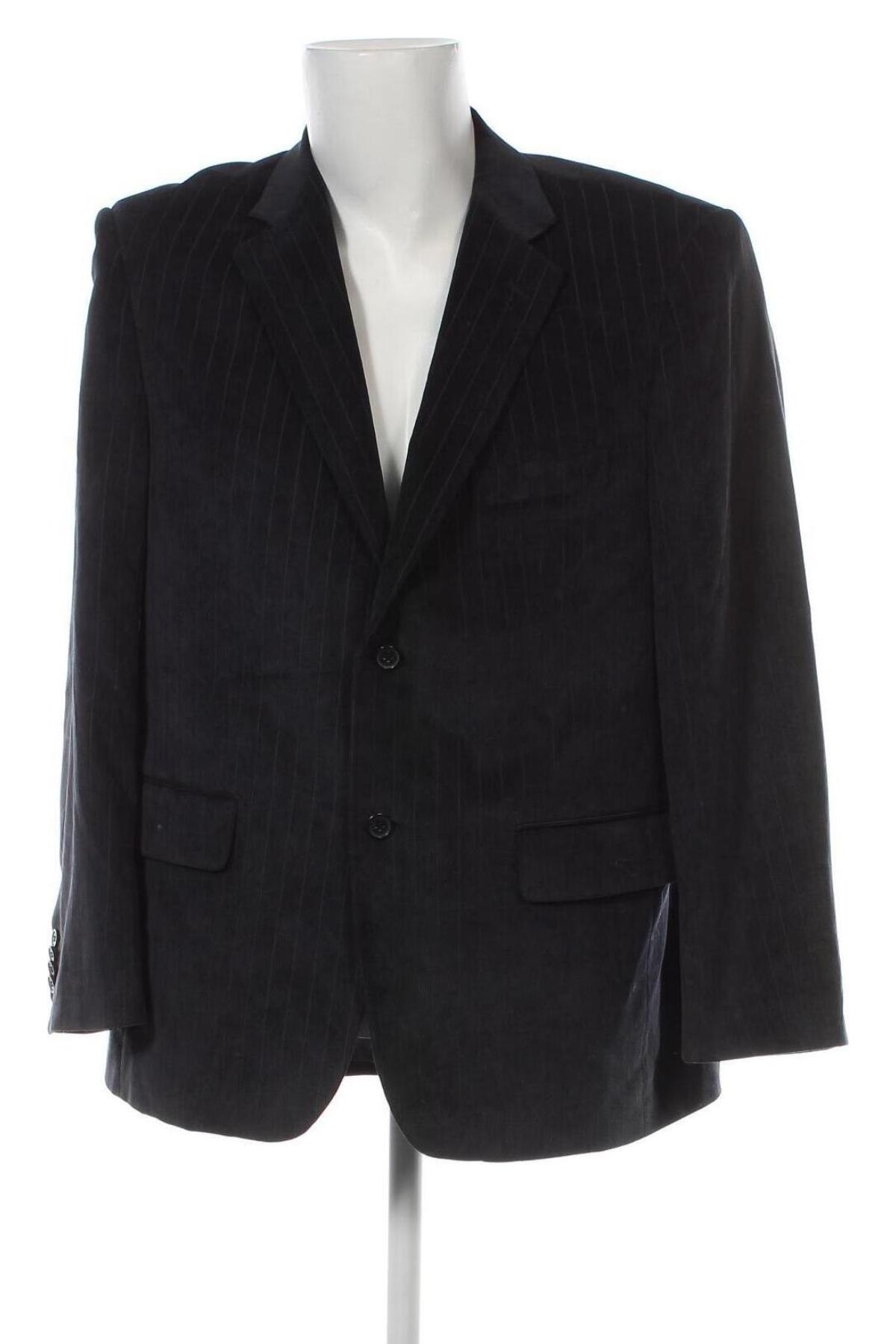 Ανδρικό σακάκι Atlant, Μέγεθος L, Χρώμα Μπλέ, Τιμή 4,63 €