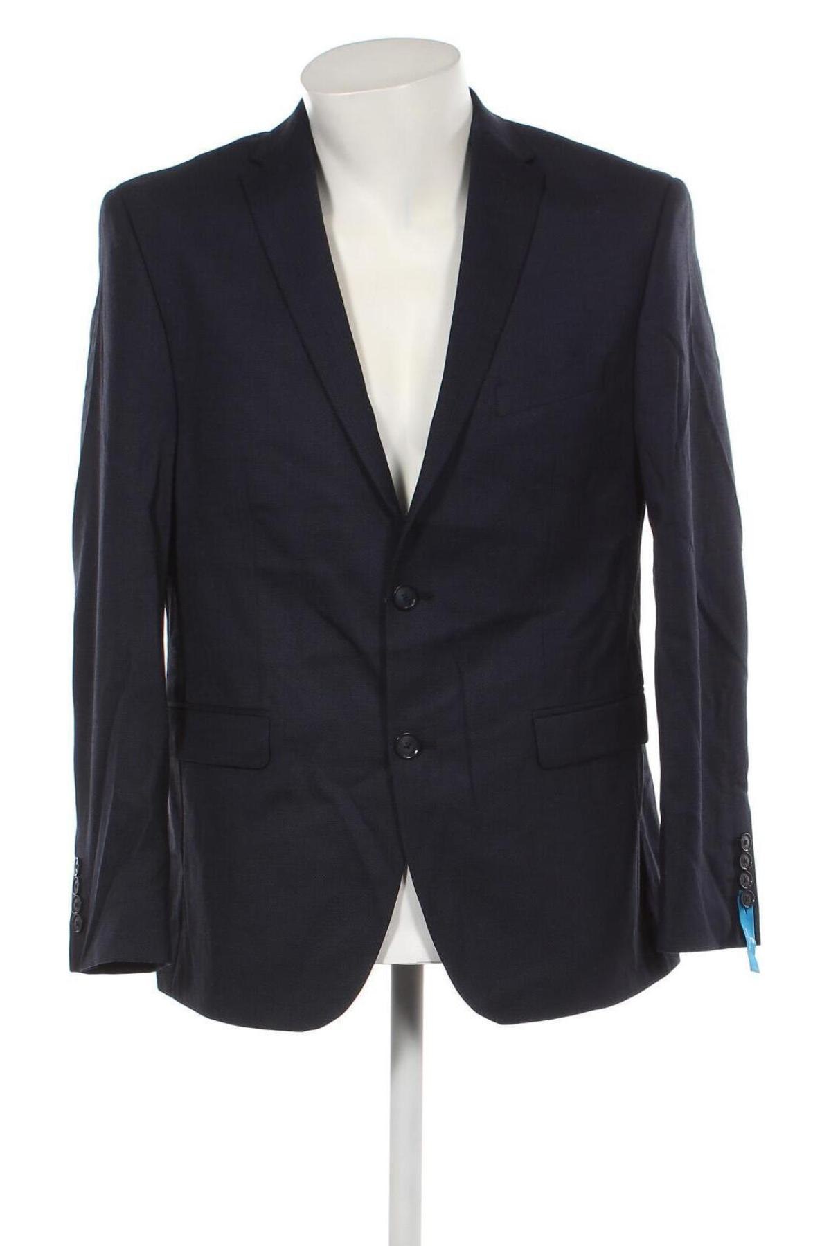 Ανδρικό σακάκι Pierre Cardin, Μέγεθος L, Χρώμα Μπλέ, Τιμή 18,63 €