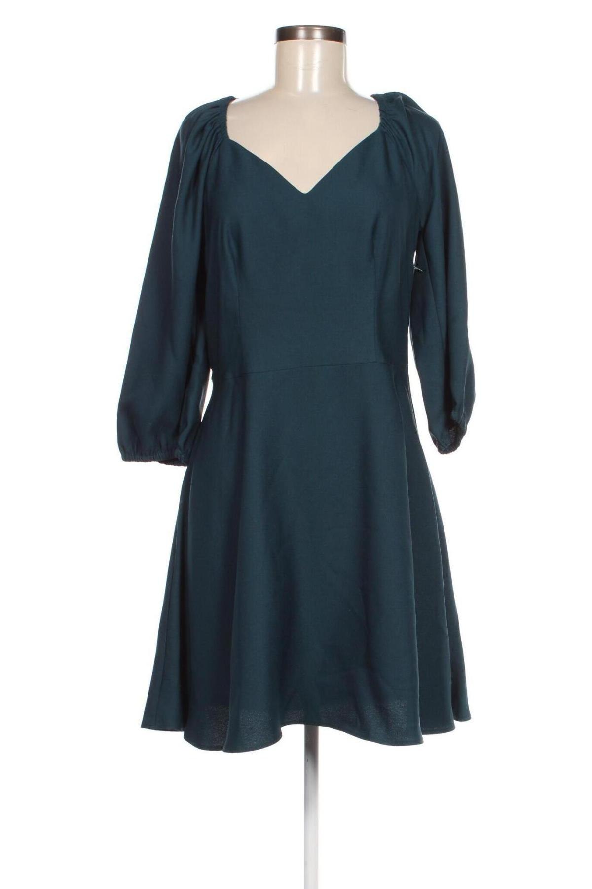 Šaty  Naf Naf, Velikost M, Barva Modrá, Cena  1 478,00 Kč