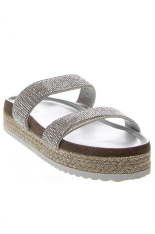 Pantolette Justfab, Größe 39, Farbe Silber, Preis 25,99 €