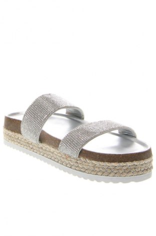 Pantolette Justfab, Größe 37, Farbe Silber, Preis 27,99 €