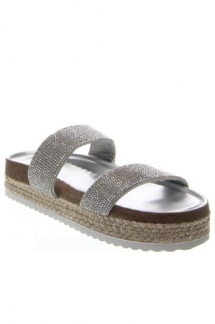 Pantolette Justfab, Größe 37, Farbe Silber, Preis € 13,99