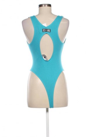 Damenbluse-Body Medico, Größe M, Farbe Blau, Preis € 7,49