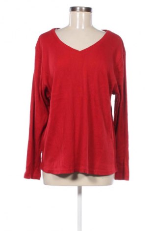 Damen Shirt Basic Editions, Größe XL, Farbe Rot, Preis € 6,99