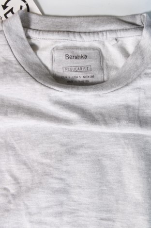 Damen Shirt Bershka, Größe S, Farbe Grau, Preis € 5,99