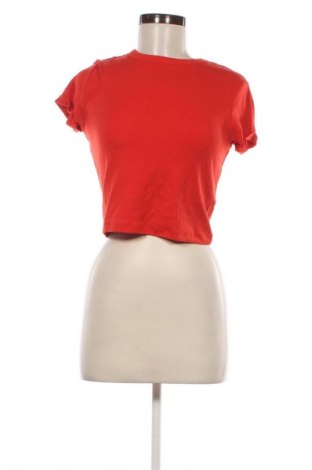 Damen Shirt Bershka, Größe L, Farbe Rot, Preis 7,49 €