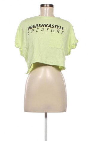 Bluză de femei Bershka, Mărime M, Culoare Verde, Preț 38,99 Lei