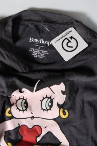 Дамска блуза Betty Boop, Размер S, Цвят Сив, Цена 19,49 лв.