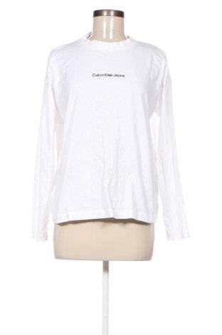 Damen Shirt Calvin Klein Jeans, Größe S, Farbe Weiß, Preis € 14,99