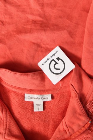 Damen Shirt Coldwater Creek, Größe XL, Farbe Orange, Preis 9,99 €