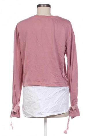 Damen Shirt Coverstitched, Größe L, Farbe Aschrosa, Preis € 6,99