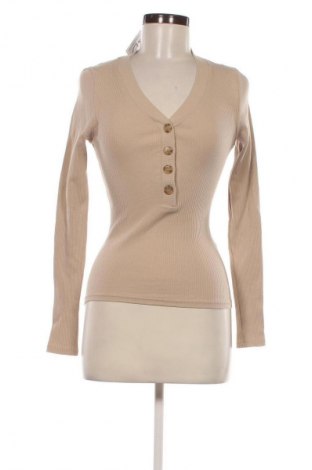 Damen Shirt Gina Tricot, Größe M, Farbe Beige, Preis € 6,99