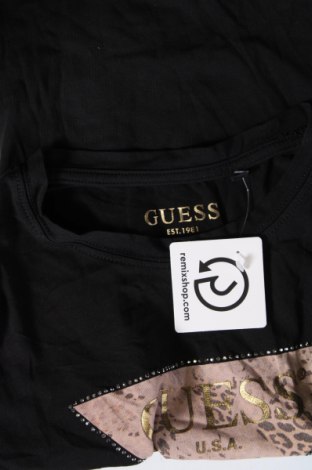 Γυναικείο t-shirt Guess, Μέγεθος XS, Χρώμα Μαύρο, Τιμή 19,99 €