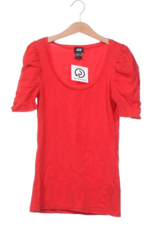 Damen Shirt H&M, Größe XS, Farbe Rot, Preis € 7,49