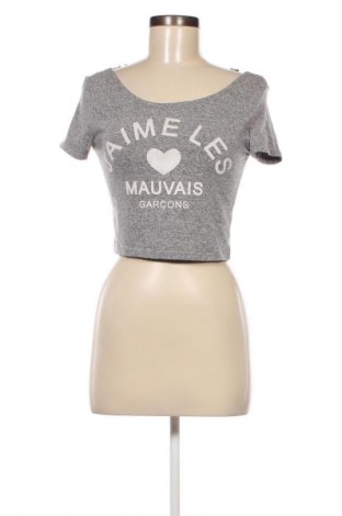 Damen Shirt H&M Divided, Größe M, Farbe Grau, Preis € 7,99