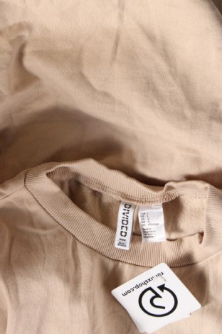 Γυναικεία μπλούζα H&M Divided, Μέγεθος L, Χρώμα  Μπέζ, Τιμή 11,99 €