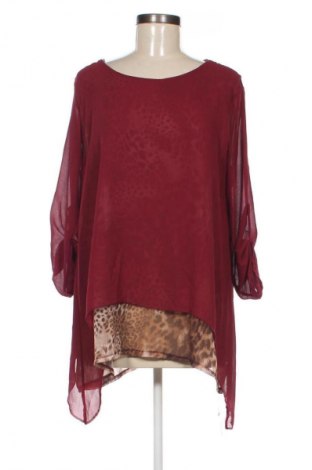 Damen Shirt Made In Italy, Größe L, Farbe Rot, Preis 6,49 €