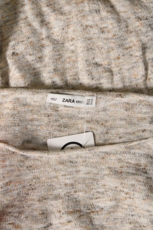 Bluzka damska Zara Knitwear, Rozmiar M, Kolor Beżowy, Cena 43,99 zł